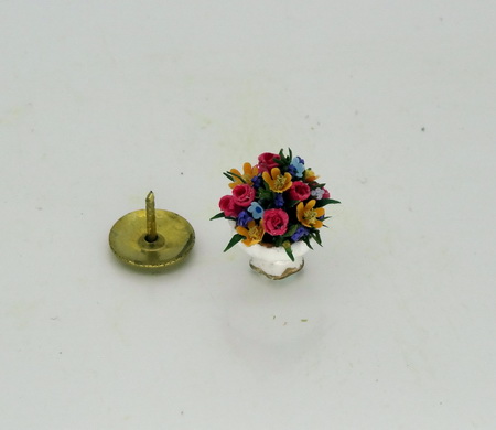 (image for) 24th Scale Roses, Cosmos, Budlia Flower Bowl